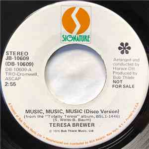Teresa Brewer - Music, Music, Music (Disco Version) / Where Did The Good Times Go? album flac