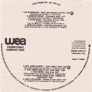 Various - Wea Music July 1989 Volume 13 album flac