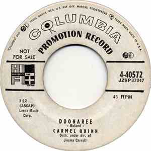 Carmel Quinn - Doonaree / With My Shillelagh Under My Arm album flac