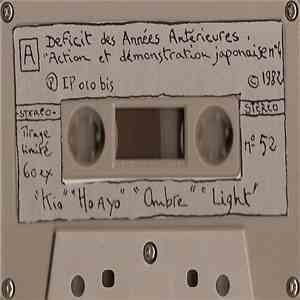 Déficit Des Années Antérieures - Action Et Démonstration Japonaise album flac
