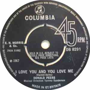 Donald Peers - I Love You And You Love Me / Tehairno Me Amore album flac
