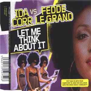 Ida Corr vs Fedde Le Grand - Let Me Think About It album flac
