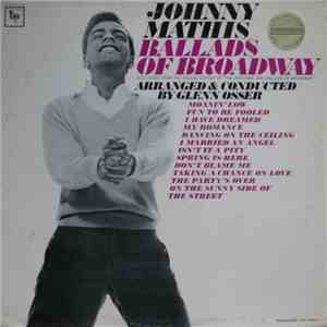 Johnny Mathis - Ballads Of Broadway album flac