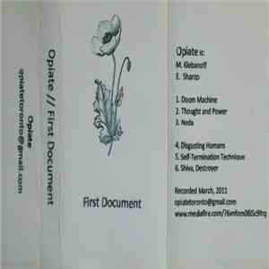 Opiate  - First Document album flac