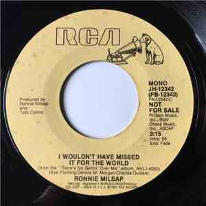 Ronnie Milsap - I Wouldn't Have Missed It For The World album flac