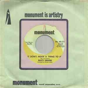 Rusty Draper - It Don't Mean A Thing To Me / Two Little Boys album flac
