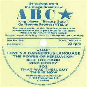 ABC - Selections From The Magnificent New ABC Long Player "Beauty Stab" album flac
