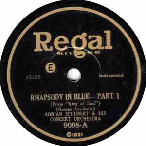 Adrian Schubert's Concert Orchestra - Rhapsody In Blue album flac