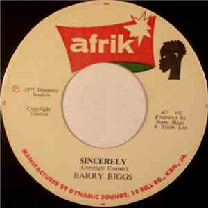 Barry Biggs - Sincerely album flac