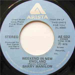 Barry Manilow - Weekend In New England / Say The Words album flac