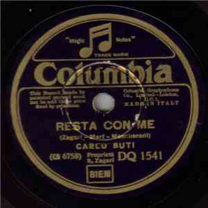 Carlo Buti - Resta Con Me / Faccetta Nera album flac