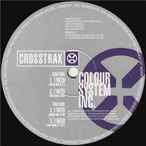 Colour System Inc. - I Need album flac