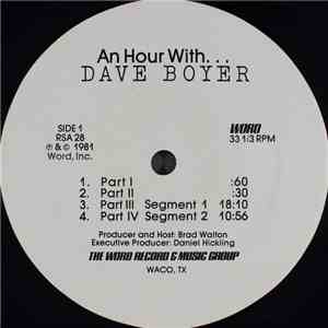 Dave Boyer - An Hour With... Dave Boyer album flac