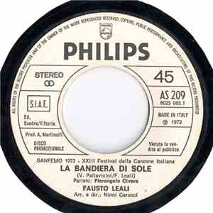 Fausto Leali / Junior Magli - La Bandiera Di Sole / Povero album flac