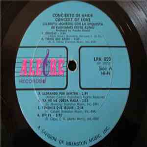Gilberto Monroig - Concierto De Amor album flac