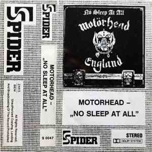 Motörhead - Nö Sleep At All album flac