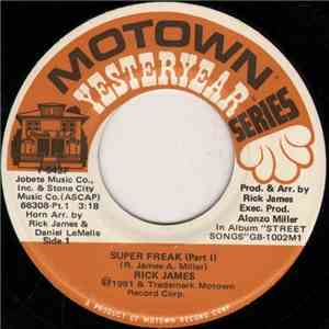 Rick James - Super Freak (Part I) / Give It To Me Baby album flac