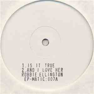 Robbie Ellington - Untitled album flac