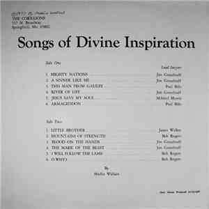 The Corillions - Songs Of Divine Inspiration album flac