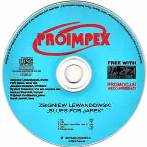 Zbigniew Lewandowski - Blues For Jarek album flac