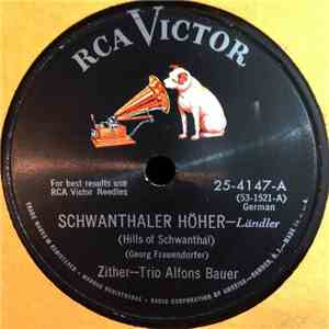 Zither-Trio Alfons Bauer - Schwanthaler Höher Ländler album flac