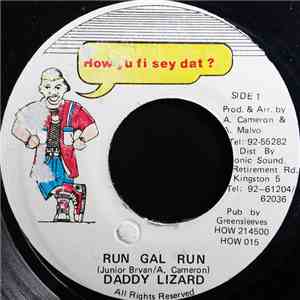 Daddy Lizard - Run Gal Run album flac