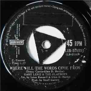 Gary Lewis & The Playboys - Where Will The Words Come From / May The Best Man Win album flac