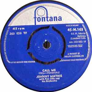 Johnny Mathis - Call Me / Stairway To The Sea album flac