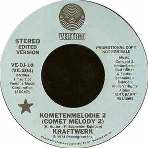 Kraftwerk - Kometenmelodie 2 (Comet Melody 2) album flac