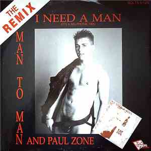 Man To Man And Paul Zone - I Need A Man (It's A Sin-Phonic Mix) album flac