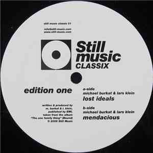 Michael Burkat & Lars Klein - Edition One album flac