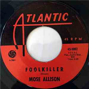 Mose Allison - Foolkiller album flac