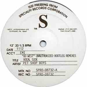 Pet Shop Boys - Go West (Unauthorized Bootleg Remixes) album flac