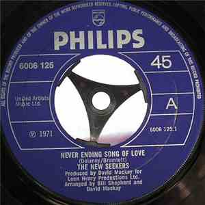 The New Seekers - Never Ending Song Of Love album flac