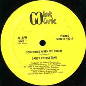 Dandy Livingstone / Mint Machine - Sometimes When We Touch / Tuff Tuff System album flac