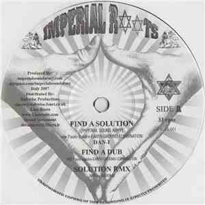 Dan-I - Find A Solution / Hotta Fire album flac