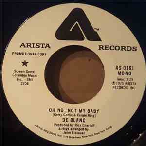 De Blanc - Oh No, Not My Baby album flac