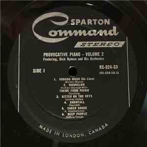 Dick Hyman And His Orchestra - Provocative Piano Volume II album flac
