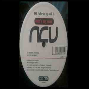 DJ Fabrice - That's My Man EP Vol. 1 album flac