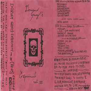 Dorian Gray  - Dorian Gray's Experiment Vol. III [88-89] album flac