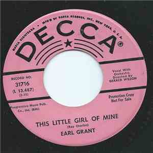 Earl Grant - This Little Girl Of Mine album flac