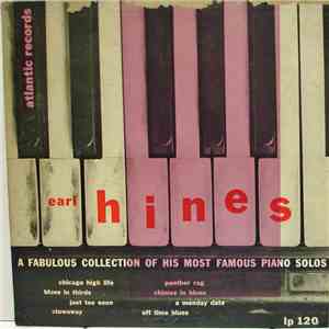 Earl Hines - A Fabulous Collection Of His Most Famous Piano Solos album flac