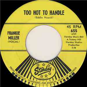 Frankie Miller  - Too Hot To Handle / A Little South Of Memphis album flac