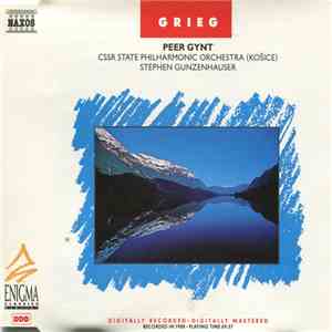 Grieg, CSSR State Philharmonic Orchestra (Košice), Stephen Gunzenhauser - Peer Gynt album flac