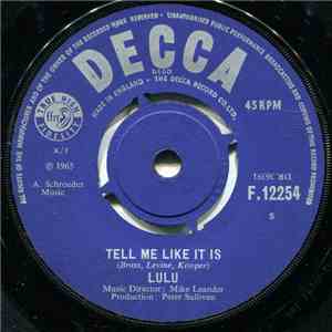 Lulu - Tell Me Like It Is album flac