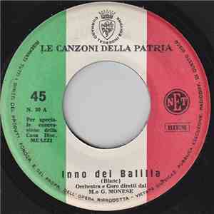 Orchestra E Coro Diretti Dal M. O G. Monese - Inno Dei Balilla album flac