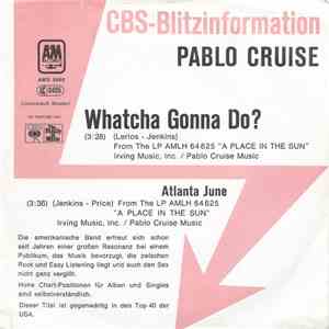 Pablo Cruise - Whatcha Gonna Do? album flac