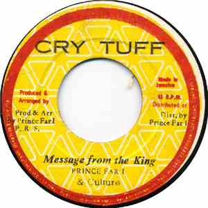 Prince Far I & Culture / Culture & The Arabs - Message From The King / Black Raggae Music album flac