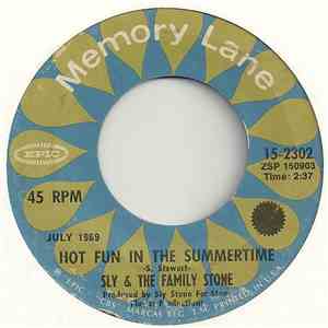 Sly & The Family Stone - Hot Fun In The Summertime / M'Lady album flac