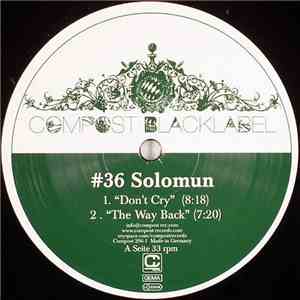 Solomun - Don't Cry album flac